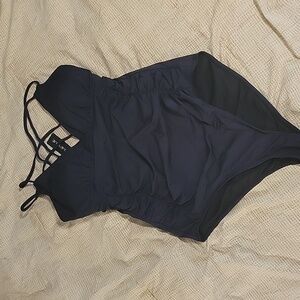 NWT womens tummy control one piece swimsuit